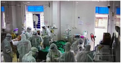 Người phụ nữ mang thai 22 tuần mắc Covid-19 phải can thiệp ECMO, dùng thuốc an thần