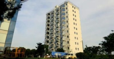 Video chung cư 10 tầng xây dựng chỉ trong 28 giờ