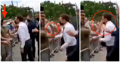Video: Tổng thống Pháp Macron ‘ăn tát’ trước công chúng