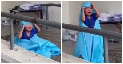 Video: Bé F0 khóc đòi mẹ trong bệnh viện, ‘thương con nhưng chú chẳng thể đến gần’
