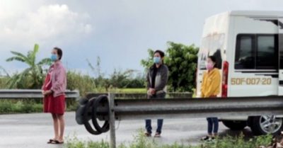 Người phụ nữ đeo khăn tang giả tại Hậu Giang dương tính Covid-19