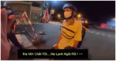Đôi vợ chồng xin qua chốt kiểm dịch giữa đêm và đoạn ghi âm: ‘Mẹ mới mất rồi, mẹ lạnh ngắt rồi’