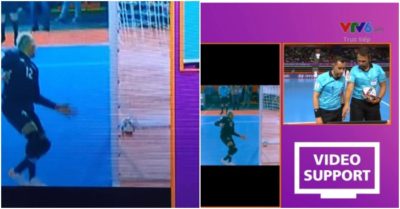 ‘VAR phiên bản futsal’ lại lấy đi của Việt Nam ở World Cup 1 bàn thắng