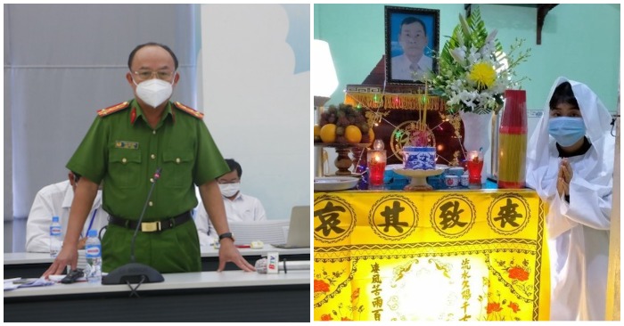 Công an tỉnh Bình Dương ngày 1/9/2021 đã tổ chức họp báo cung cấp thông tin về vụ việc 5 cơ sở y tế từ chối cấp cứu cho bệnh nhân (ảnh: PLO).