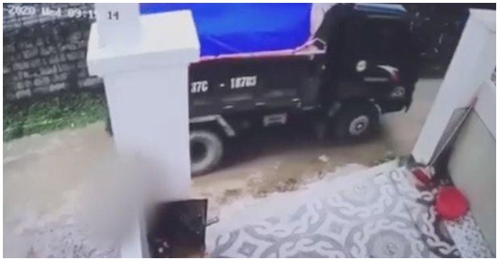 Nơi xảy ra tai nạn (ảnh chụp màn hình trên báo Tiền Phong).