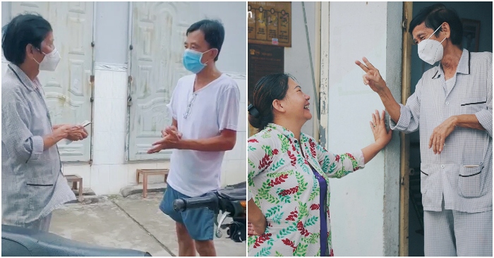 Chú Tư Giản, người chủ trọ ở Sài Gòn được mệnh danh là "Đại gia Pijama". Xuất phát từ khó khăn, gian khổ nên chú Tư rất hiểu và cảm thông cho những phận người lênh đênh trong xã hội (ảnh chụp màn hình báo Kênh 14).