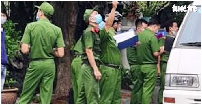 công an làm việc