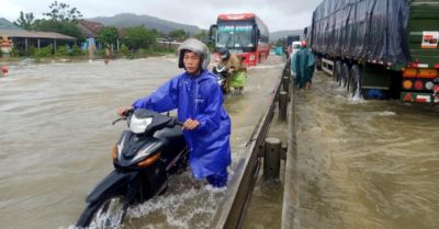 Cập nhật tối 18/10: 9 người chết và mất tích, hơn 80 xã, phường ở miền Trung bị ngập lụt; Sạt lở ‘nóng dần’ ở miền núi Quảng Ngãi
