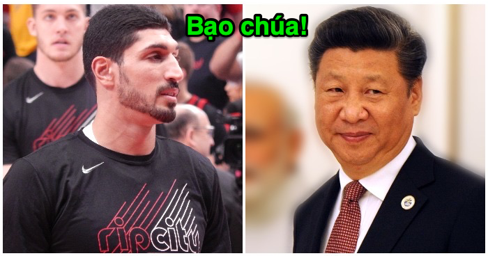 Cầu thủ bóng rổ Enes Kanter gọi lãnh đạo Trung Quốc Tập Cận Bình là bạo chúa (ảnh: Wikimedia Commons).