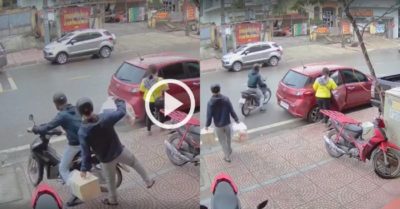 Video: Thanh niên ngơ ngác đứng nhìn vì bị bạn bỏ quên