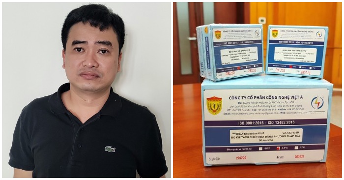 Công ty Việt Á nhập kít xét nghiệm Trung Quốc, thổi giá rồi bán ở thị trường Việt Nam (ảnh: Vnexpress/Thanh Niên).