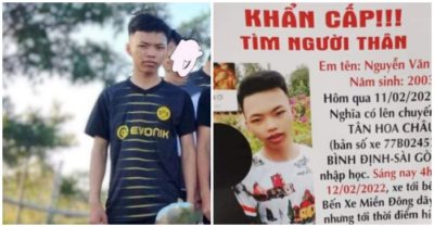 Vào Sài Gòn nhập học, nam sinh Bình Định mất tích bí ẩn
