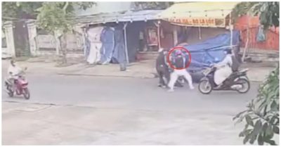 Video: Giật điện thoại của nữ sinh, 2 tên cướp bỏ của chạy lấy người