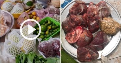 Video: Mẹ gửi ‘chợ’ thức ăn cho con học xa nhà