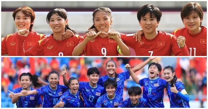 Đội tuyện nữ Việt Nam vượt xa tuyển nữ Thái Lan trong bảng xếp hạng mới của FIFA vào ngày 17/6/2022 (ảnh: VFF/Soha).
