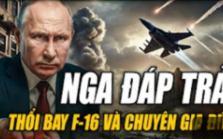 Nga đã tung đòn trả đũa đầu tiên: F-16 nổ tung; ‘Khả năng TT Putin ra lệnh cho quân đội’